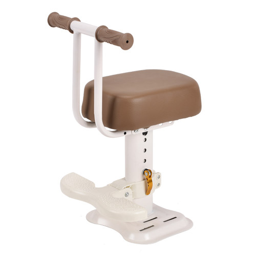 电动车儿童座椅加厚款可升降小孩坐凳宝宝安全前置电瓶车儿童坐椅 - 图3