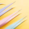 Tweezers for hand account making, hand account clips and twisters