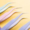 Tweezers for hand account making, hand account clips and twisters