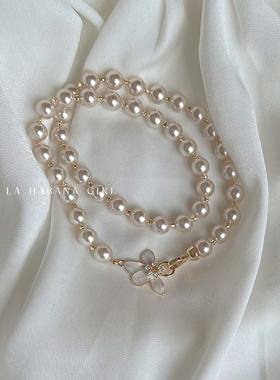LaHabanagirl人造贝珠项链