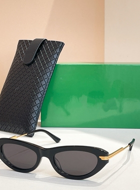 刘宇宁同款猫眼墨镜男女款复古2026新款高级感欧美沙滩太阳镜遮阳