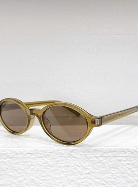 防紫外线椭圆时尚男女超轻墨镜