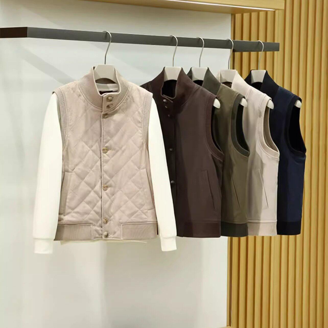 高奢过万级！三防面料+绵羊毛填充冬季外贸高端双面穿马甲背心潮,淘宝优惠券,粉丝福利购,淘宝优惠卷
