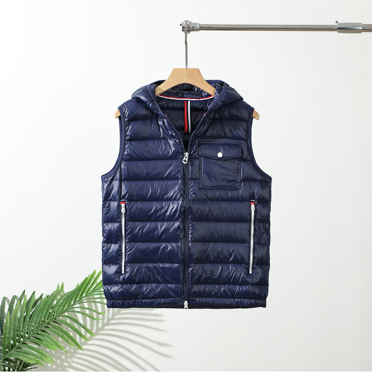 高尔夫系列！90鸭绒！轻盈又保暖！冬季男士外贸连帽羽绒马甲背心,淘宝优惠券,粉丝福利购,淘宝优惠卷