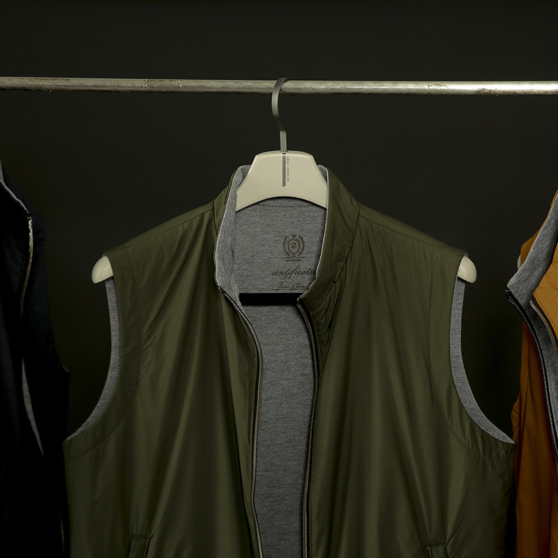 意式轻奢！两面可穿！秋冬男士外贸休闲百搭立领潮流无袖马甲背心,淘宝优惠券,粉丝福利购,淘宝优惠卷