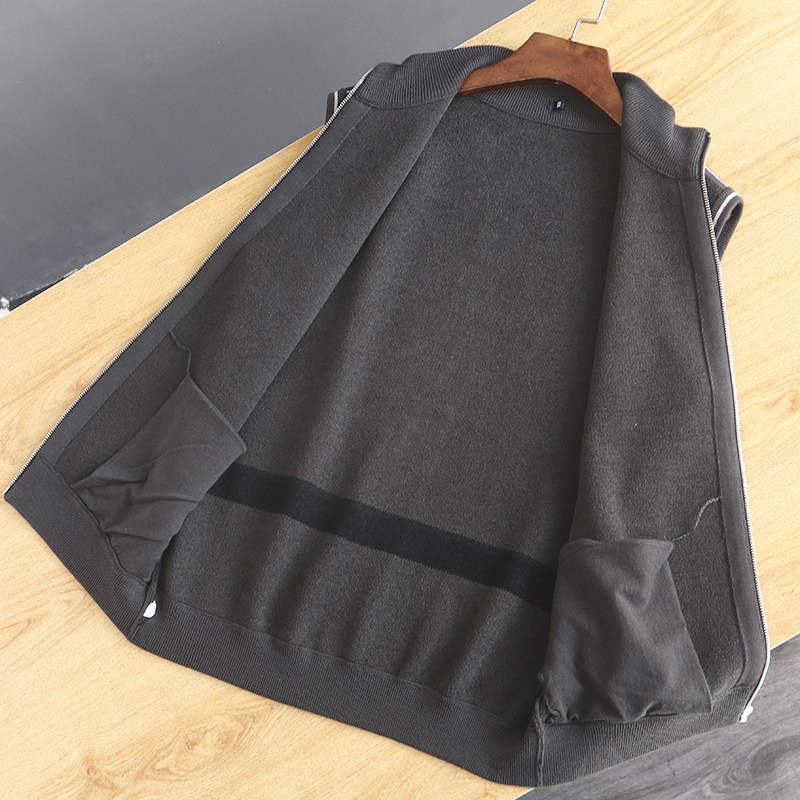 混纺针织面料！高密针织！软糯亲肤！秋冬男士外贸立领拉链马甲潮,淘宝优惠券,粉丝福利购,淘宝优惠卷