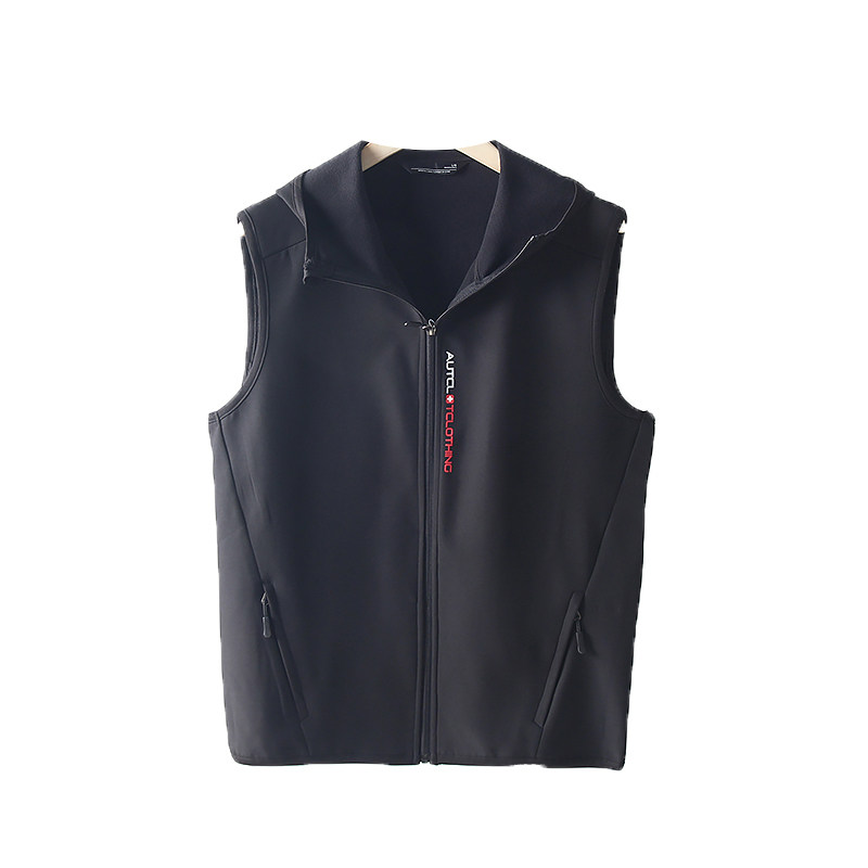 日单！户外牛货！软壳复合摇粒绒！外贸男装秋季防风连帽马甲外套,淘宝优惠券,粉丝福利购,淘宝优惠卷