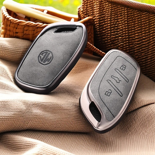 MG名爵ZS钥匙套MG5天蝎座mulan木兰mg6六MG4 EV领航HS壳ES5车包扣 - 图2