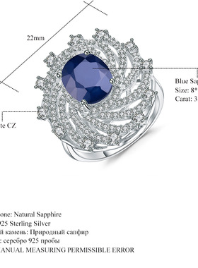 设计感奢华S925银高颜值欧美复古风小众时尚气质个性高档纯银戒指