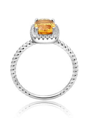 高级感戒指银小众复古风欧美轻奢