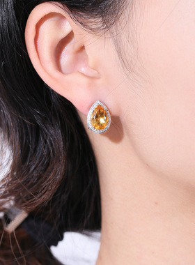 轻奢高级感S925银欧美vintage复古风个性小众防过敏纯银耳钉耳环