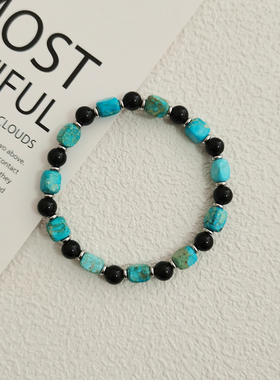 JUZITU天然原创原矿绿松石手饰