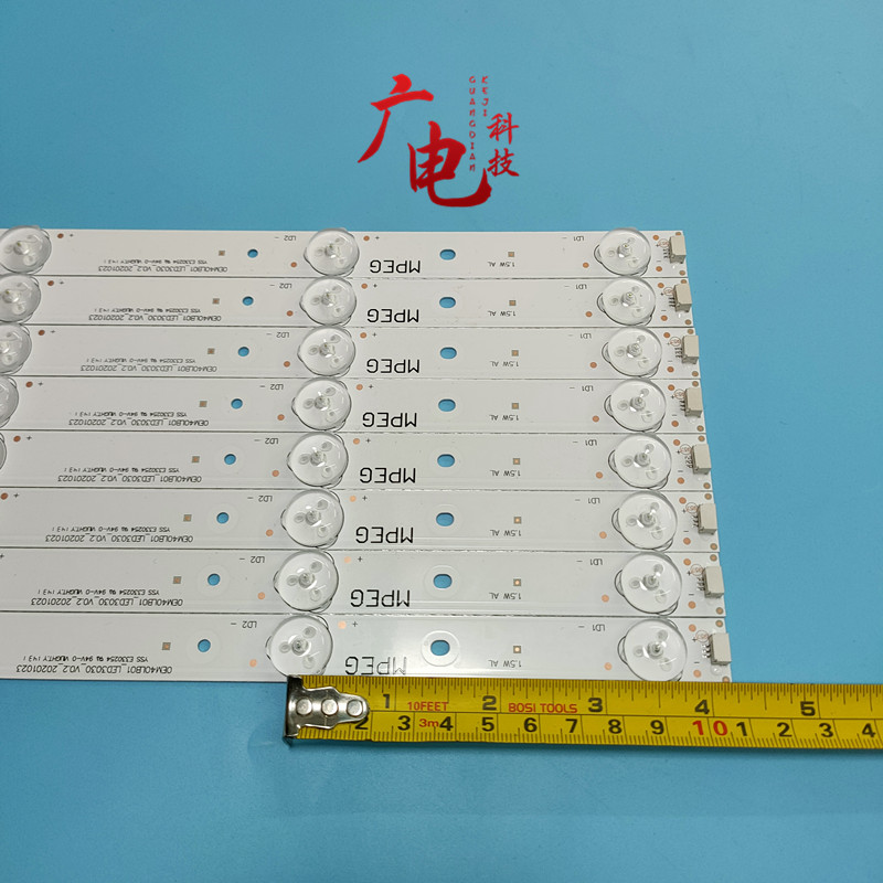 适用TCL Y40A480 B40A380 D40A810灯条OEM40LB01-LED3030-V0.2 - 图0