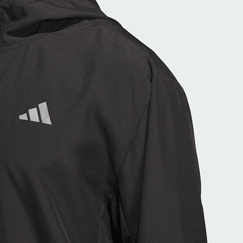 阿迪达斯男士外套新款梭织连帽夹克休闲跑步反光运动长袖防风衣,淘宝优惠券,粉丝福利购,淘宝优惠卷
