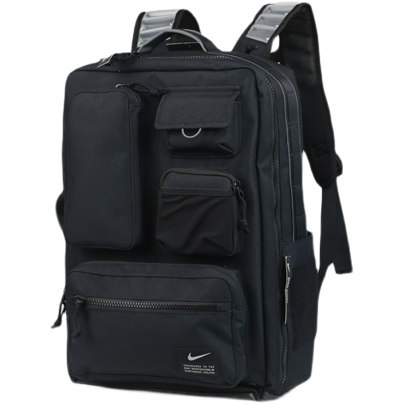 Nike耐克气垫双肩包男运动包大容量学生书包户外旅行背包女CK2656