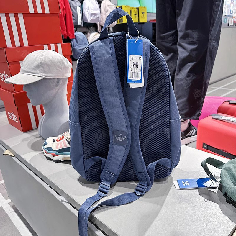 阿迪达斯三叶草男女包书包户外旅行背包大容量初高中大学生双肩包