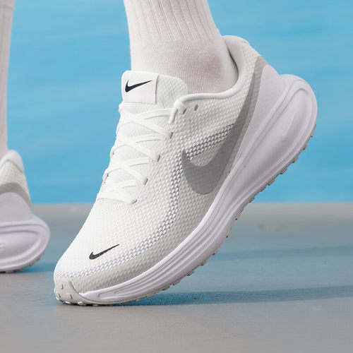 Nike耐克跑鞋男鞋春季REVOLUTION 8运动鞋厚底缓震透气健身跑步鞋 - 图0