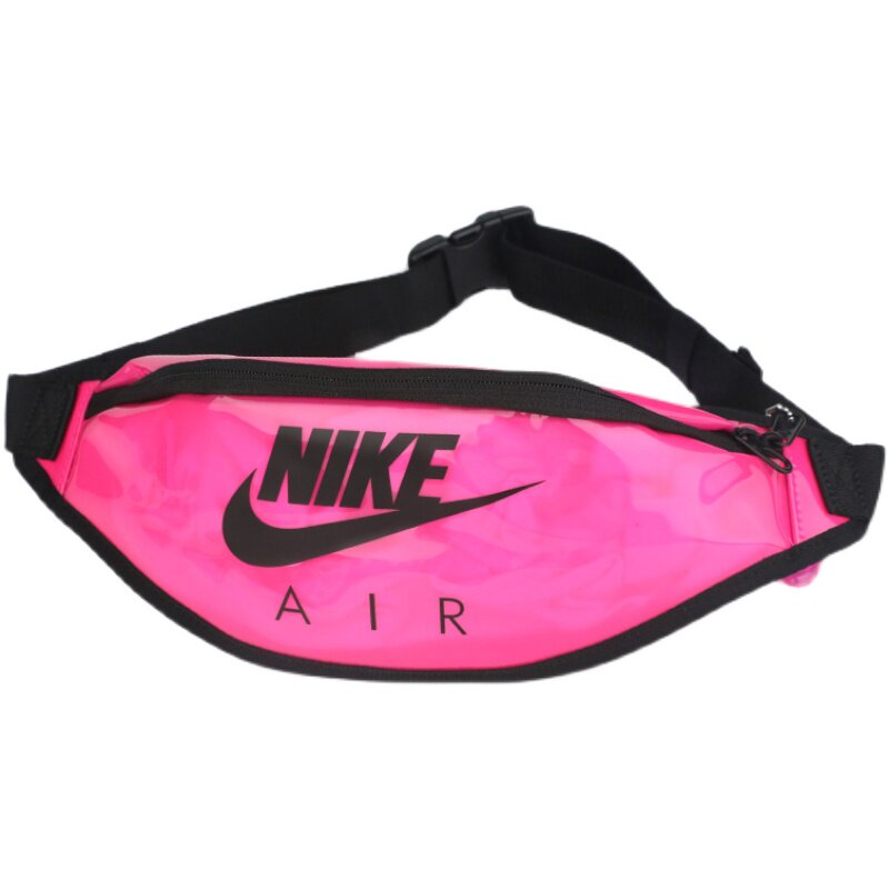 Nike腰包2024夏新款半透明果冻包轻便男女包休闲斜挎单肩包CW9259,淘宝优惠券,粉丝福利购,淘宝优惠卷