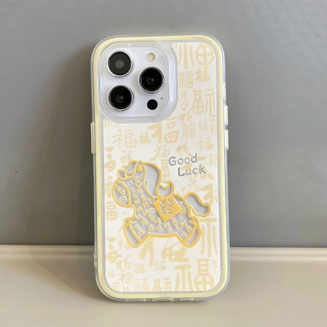 百福小马适用于小米17/15/14pro手机壳红米k90新款苹果16三合一炫彩华为p50防摔opporeno8女vivos20简约荣耀,淘宝优惠券,粉丝福利购,淘宝优惠卷