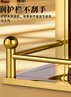 不锈钢神位架放瓷砖牌位架定福灶君放香炉的架子天官赐福香火托架