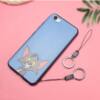 Internet celebrity style short finger rope ring buckle mobile phone USB key chain lanyard ring buckle universal style