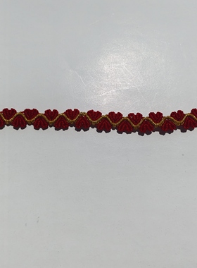 红色心心相印520鱼尾手绳情侣礼物
