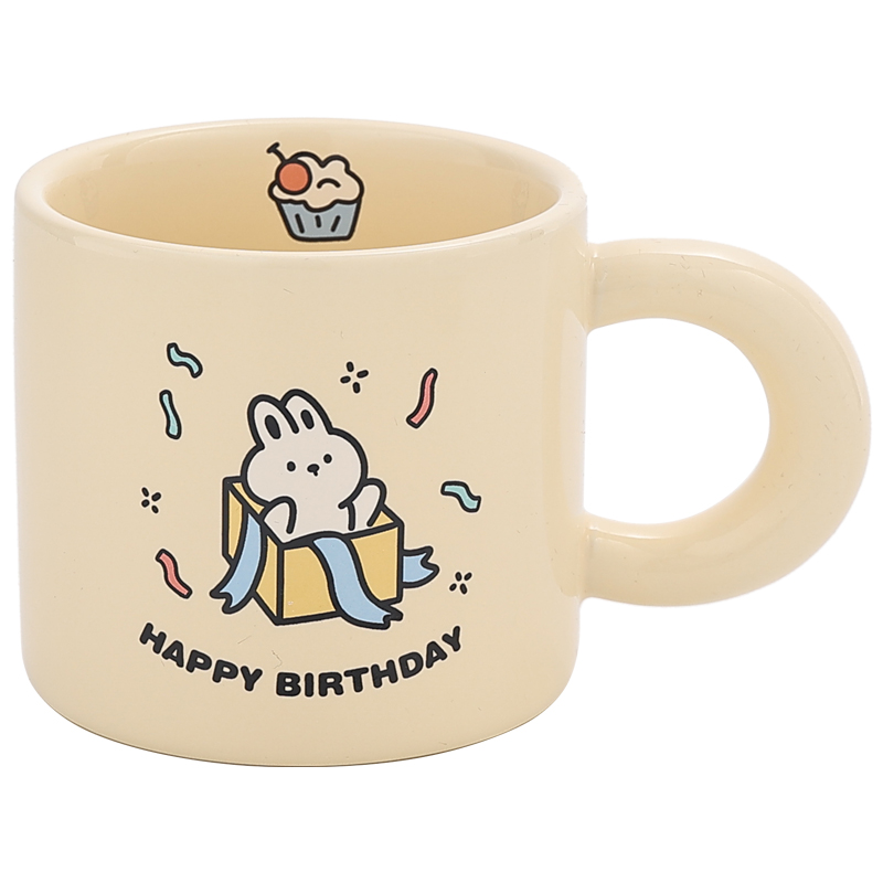 奶fufu马克杯陶瓷生日礼物兔子精致漂亮的杯子网红水杯女新款2023 - 图3