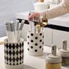 Kumagai group ceramic French Hepburn style chopstick holder