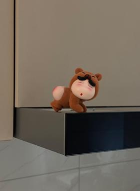 蜡笔小新吊灯装饰玩偶客厅氛围感布置家居遮丑吊饰儿童房摆件