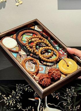 新家的100个快递 | 波西米亚风钥匙收纳玄关摆件托盘桌面客厅装饰