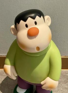 胖虎手办桌面摆件办公桌家居饰品客厅玄关装饰品摆件呆萌家居装饰