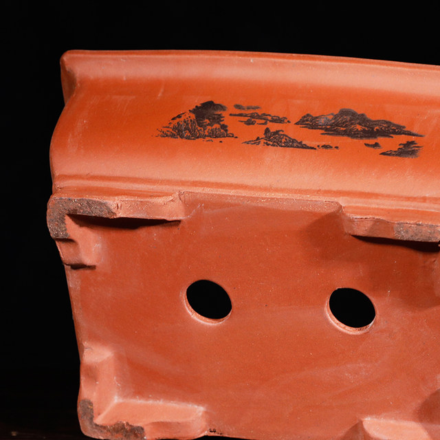 Purple sand simple rectangular flower pot manger for over 40