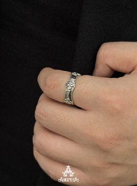 鸢尾花设计高级感戒指