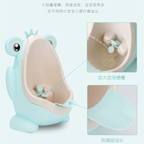 宝宝坐便器小孩男孩站立挂墙式小便尿盆婴儿童尿壶马桶童尿尿神器 - 图2
