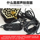 Подлинный замечательный Sheng Erhu Picker Gaomaozhen Hulin Pick -Up усилитель микрофон микрофон микрофон