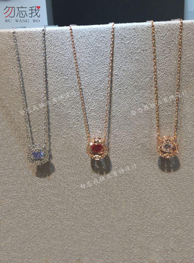 心动纯银爱的记忆莫桑石跳动大方