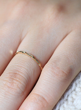 S925纯银镀14k黄金日系