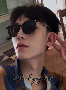 韩版小脸原宿半透明彩色女太阳镜