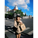 NECOYEP American retro stand collar double-breasted windbreaker men and women loose casual temperament waist-hugging design jacket