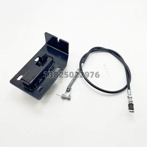 挖掘机厦工XG806F 808 809驾驶室车门反扣锁定位锁拉线门碰锁配件 - 图0