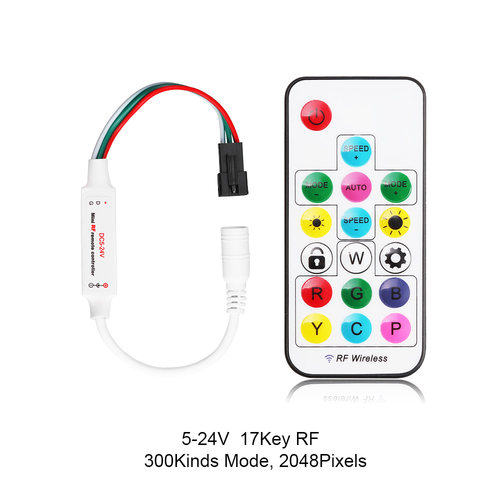 WS2812B幻彩控制器SP106E/SP107E/SP108E/SP110E系列蓝牙全彩控制 - 图3