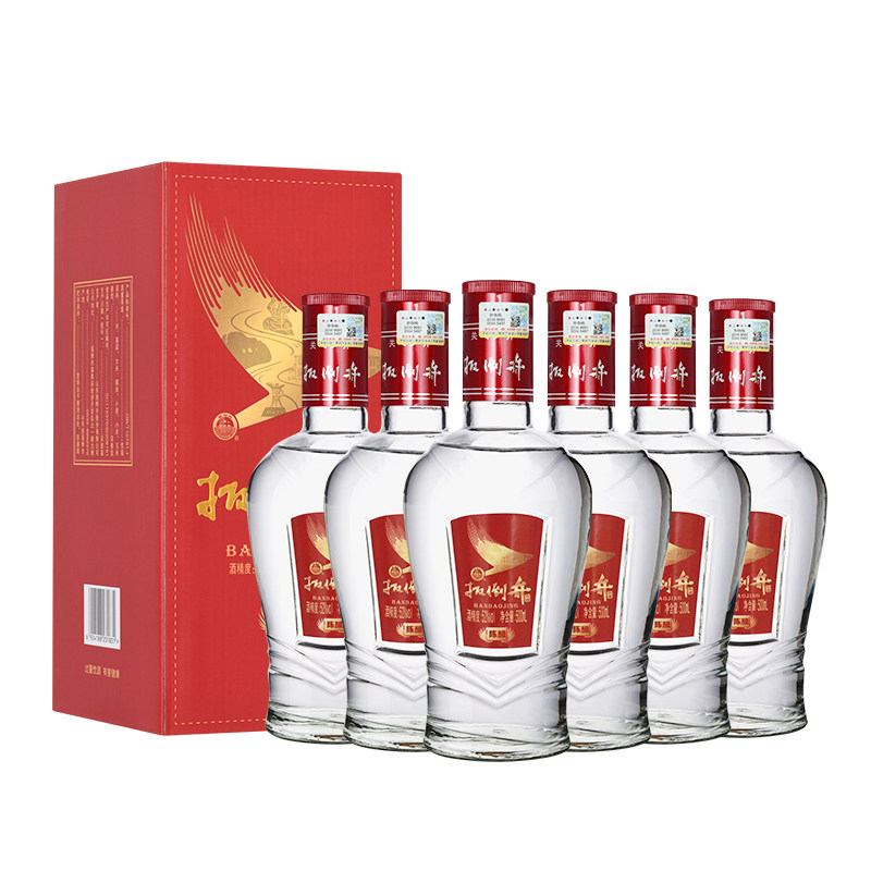 白酒52度扳倒井陈酿500ml*6瓶浓香型粮食酒赠手提袋,淘宝优惠券,粉丝福利购,淘宝优惠卷