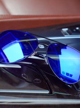 飞行员眼镜偏光蛤蟆镜男大镜片