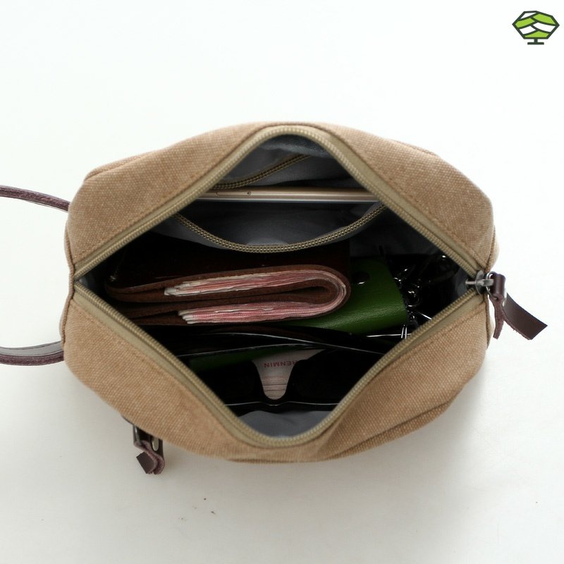 帆布男包休闲男夹包男士零钱钥匙包 法狼仕男士包袋