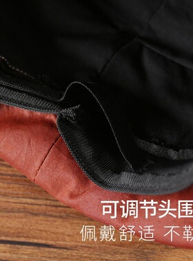 香云纱帽子女秋冬季重磅桑蚕丝黑龟老料渔夫帽四季可戴加绒小礼帽