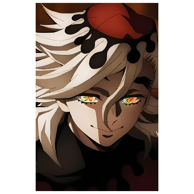 鬼灭之刃童磨单人角色3寸圆角小卡动漫周边明信片照片小卡片礼物,淘宝优惠券,粉丝福利购,淘宝优惠卷