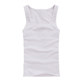 Edison Chen square collar pure cotton camisole white same style