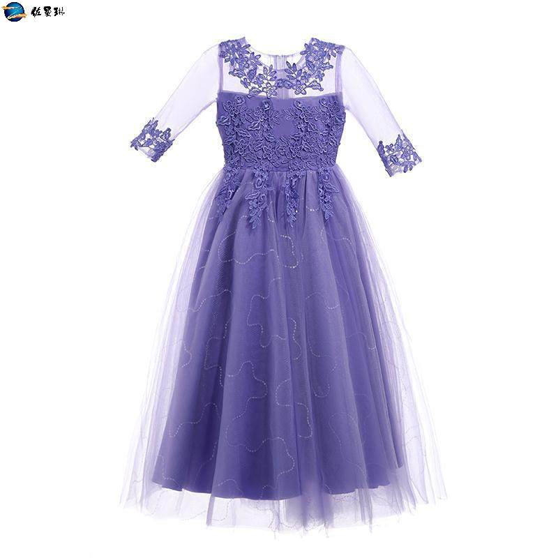 女童蓬蓬纱秋冬生日儿童优雅公主裙 佐曼琳连衣裙