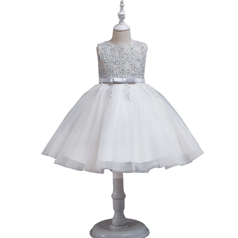 儿童公主裙蓬蓬钢琴女童小演出服 佐曼琳连衣裙