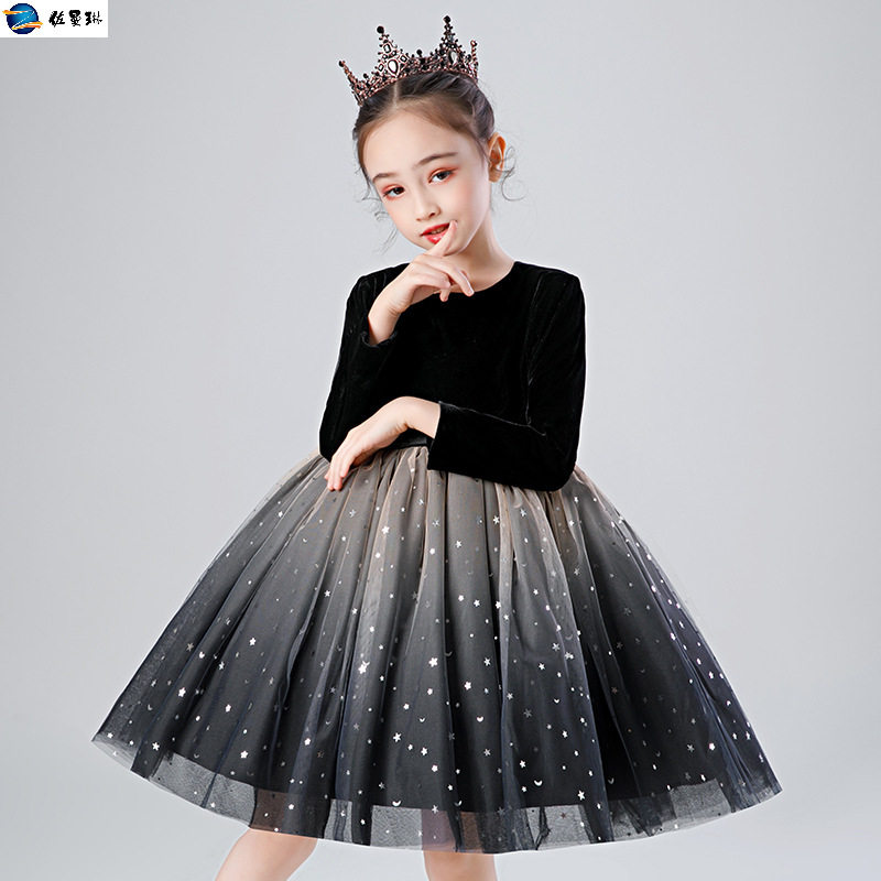 幼儿童男女童中小学生合唱夏演出服 佐曼琳连衣裙